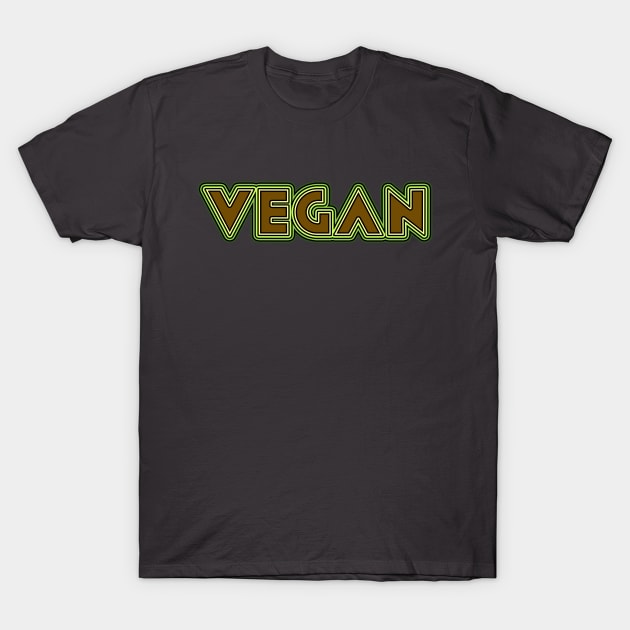 Vegan Avocado T-Shirt by LazyDayGalaxy